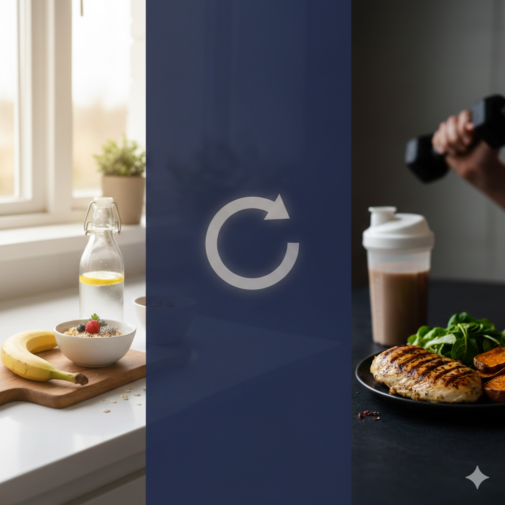 Qué comer antes y después de entrenar: guía para mejorar rendimiento y recuperación