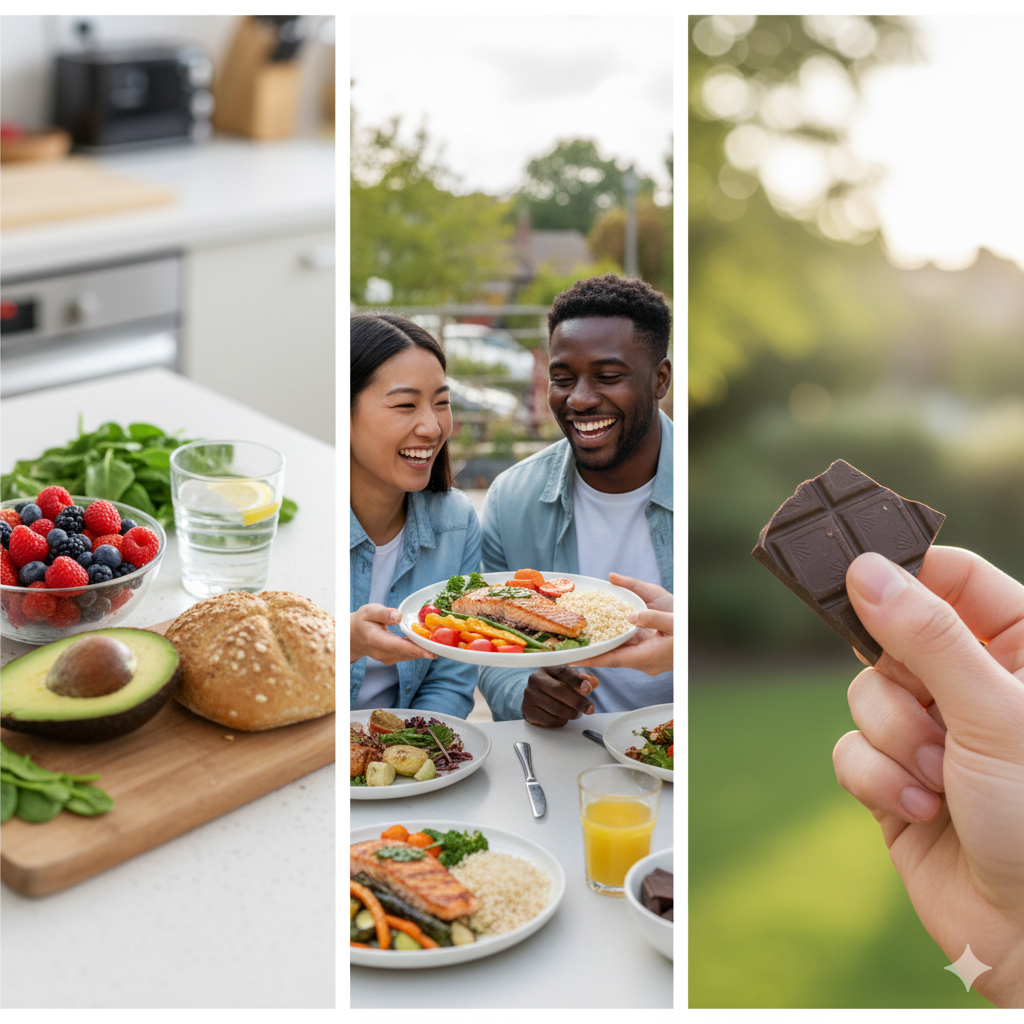 Cómo comer sano sin pasar hambre ni contar calorías